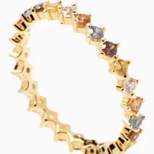 PD PAOLA SAGE GOLD 18KT GOLD PLATED RING SIZE 5 SIZE 6 BRAND NEW